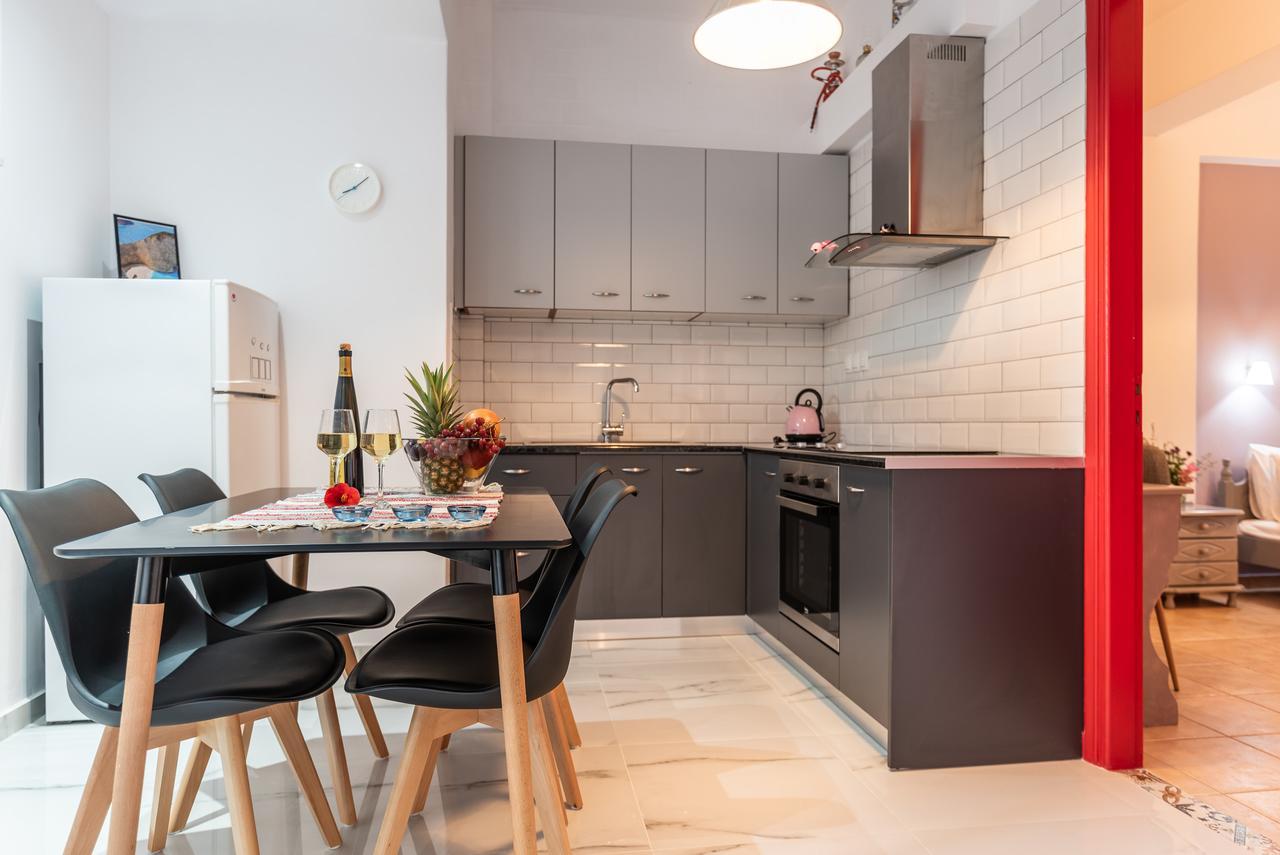 Ostria Apartments Kalamákion Eksteriør billede